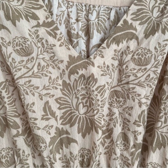 Spell and the Gypsy Lioness Cap Sleeve top peplum babydoll floral paisley XL - Picture 12 of 14